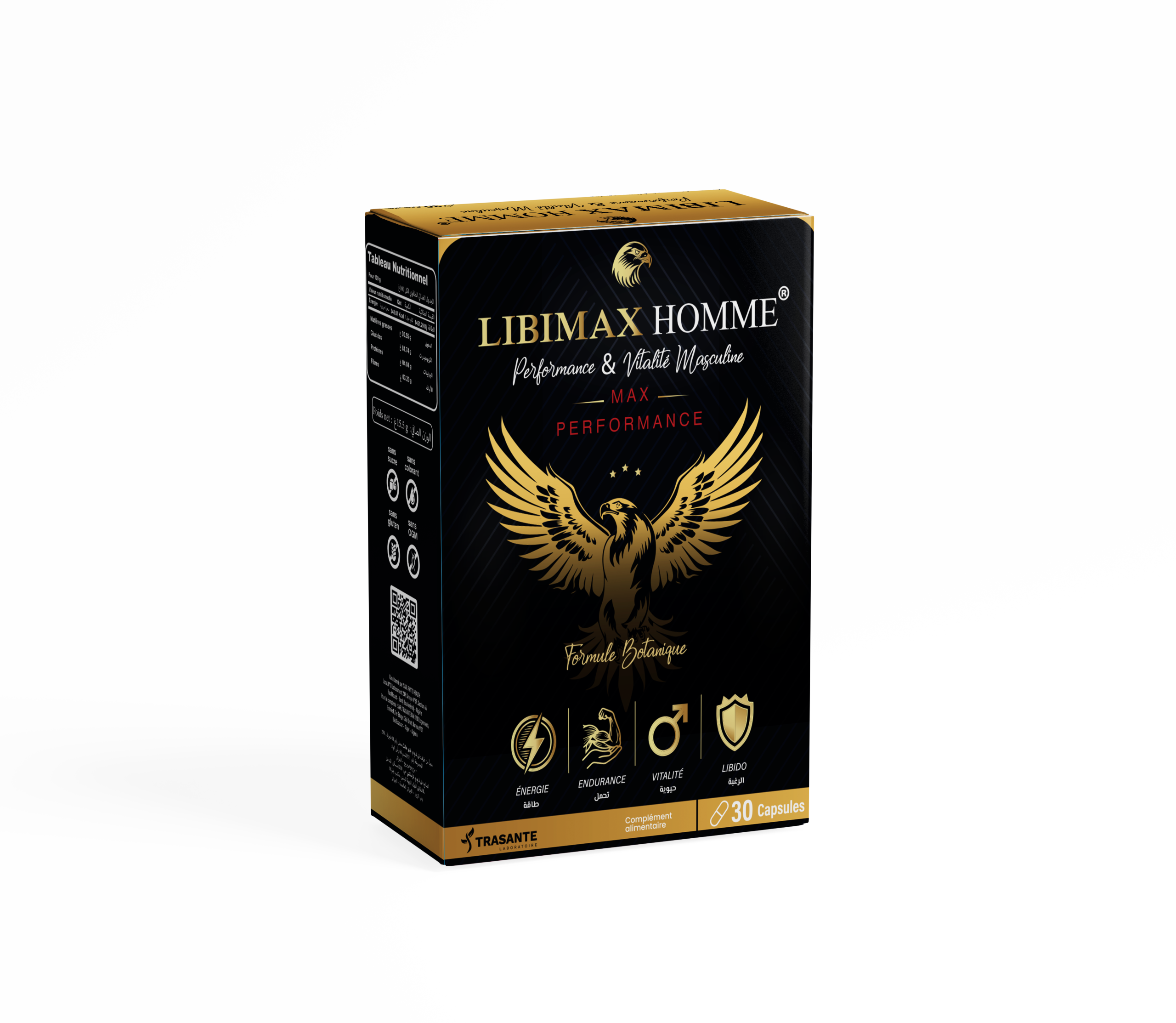 LIBIMAX Homme complément alimentaire TRASANTE – boîte 3D