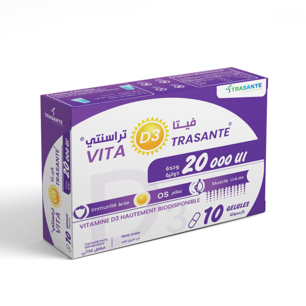 Vitamine D3 20 000 UI